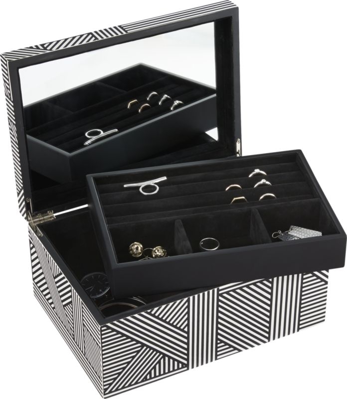 Black And White Jewelry Box - Image 6
