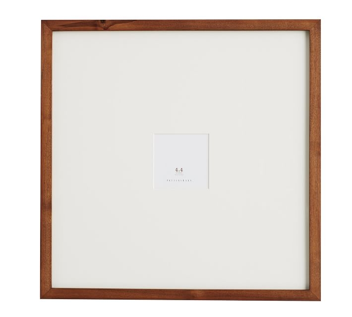WOOD GALLERY OVERSIZED MAT FRAMES - 4" x 4" - Image 0