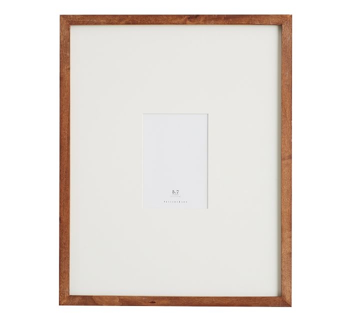 WOOD GALLERY OVERSIZED MAT FRAMES - 5" x 7" - Image 0