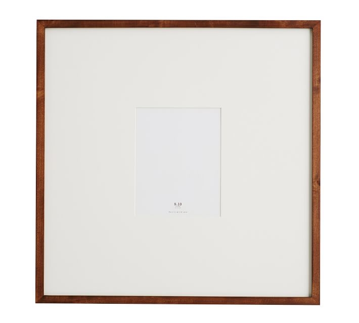 WOOD GALLERY OVERSIZED MAT FRAMES - 8" x 10" - Image 0