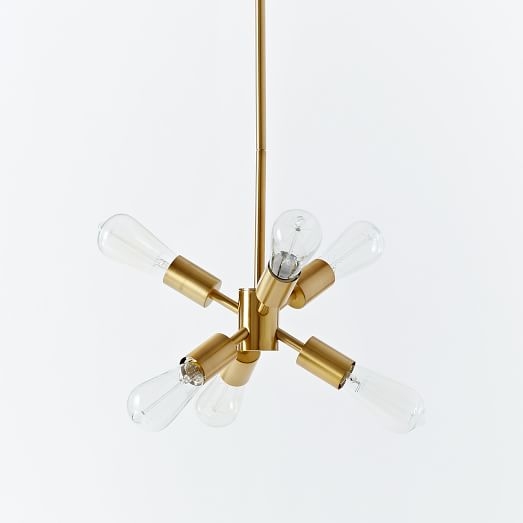 Mobile Chandelier - Small - antique brass - Image 0