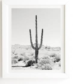 Desert Times framed wall art 14" x 16.5" - Image 0