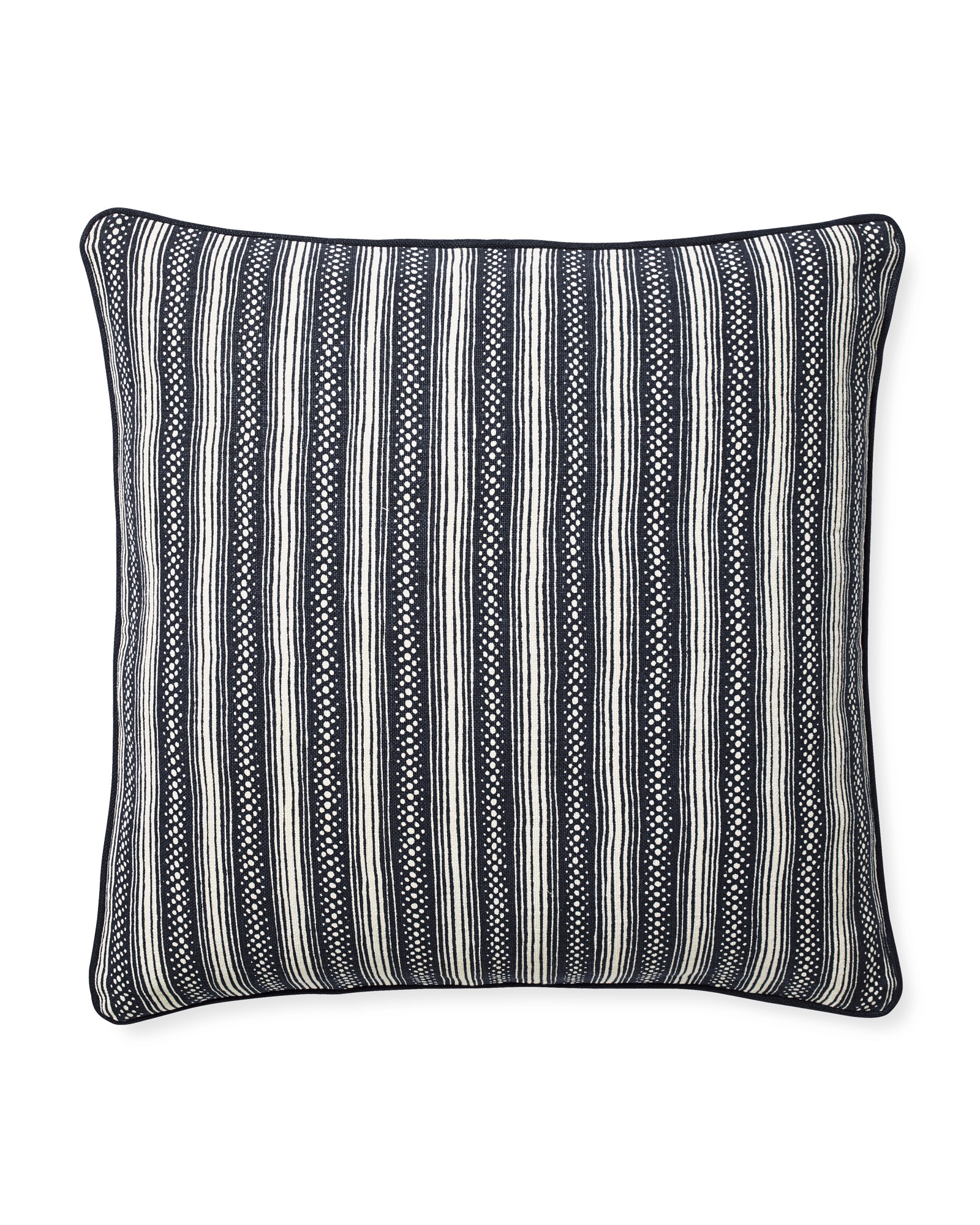 Stowe Pillow Cover- Navy - Image 0