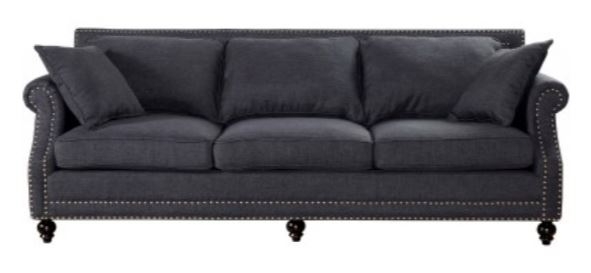Ariana Morgan Linen Sofa - Image 0