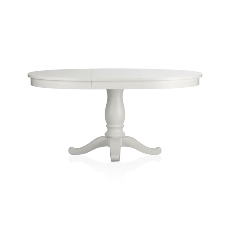 Avalon 45" White Extension Dining Table- Purchase now and we'll ship when it's available. Estimated in early October - Image 7