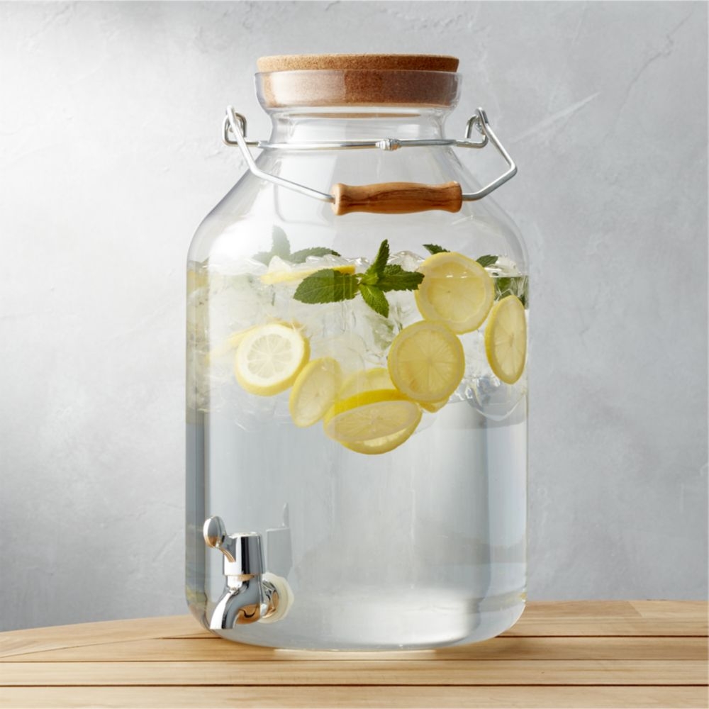 Acrylic Large 3-Gallon Drink Dispenser - Image 0