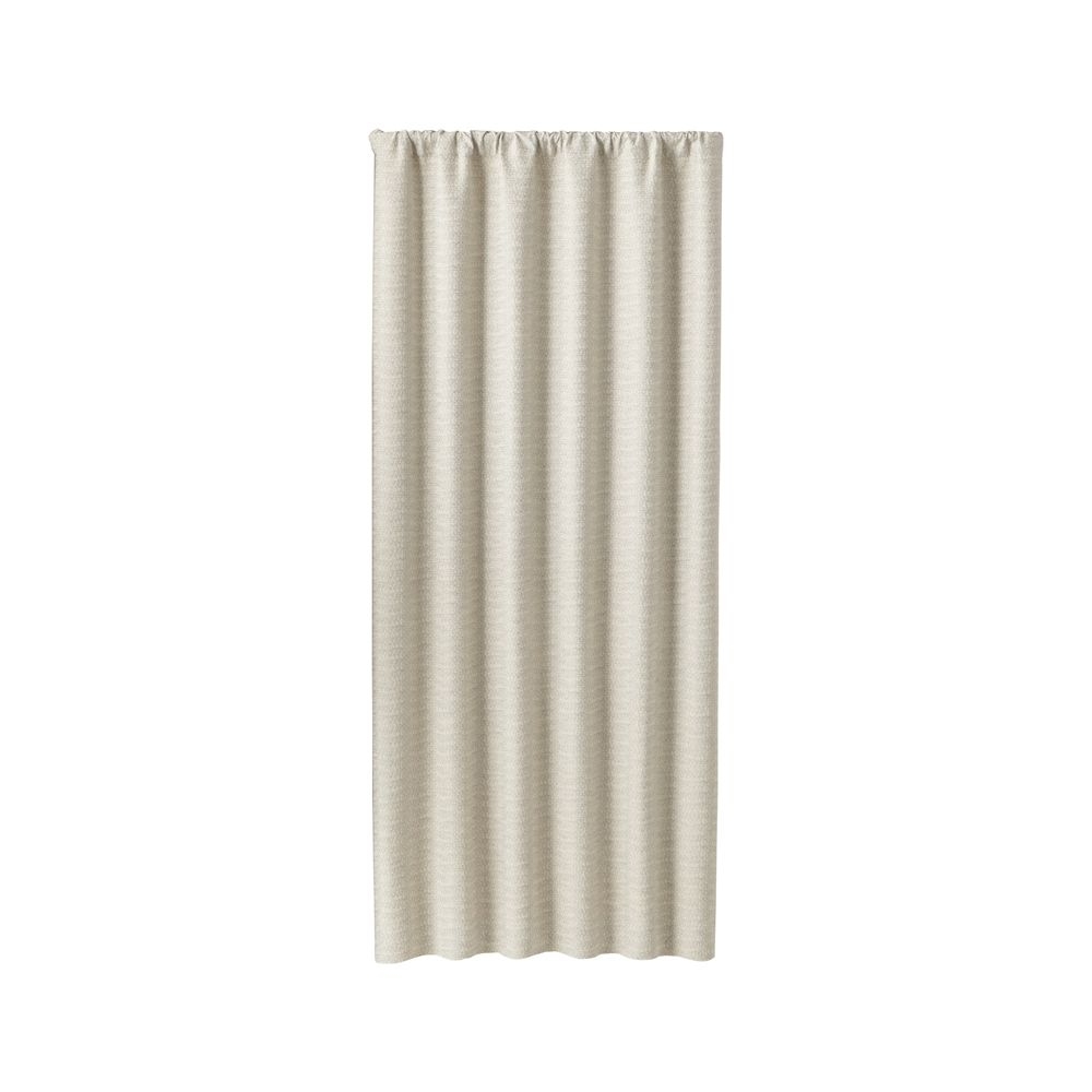 Desmond Silver/Cream 50"x84" Curtain Panel - Image 0