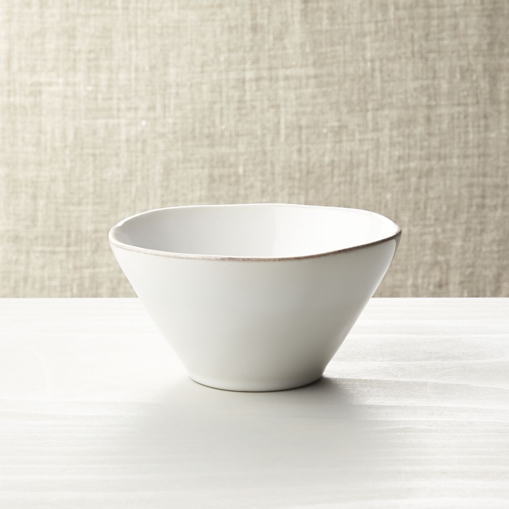 Marin White Cereal Bowl - Image 1