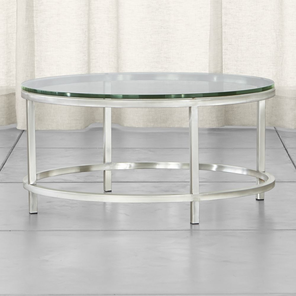 Era Round Glass Coffee Table - Image 0