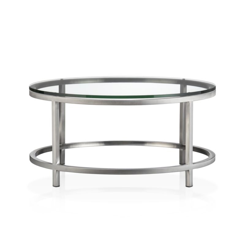 Era Round Glass Coffee Table - Image 1