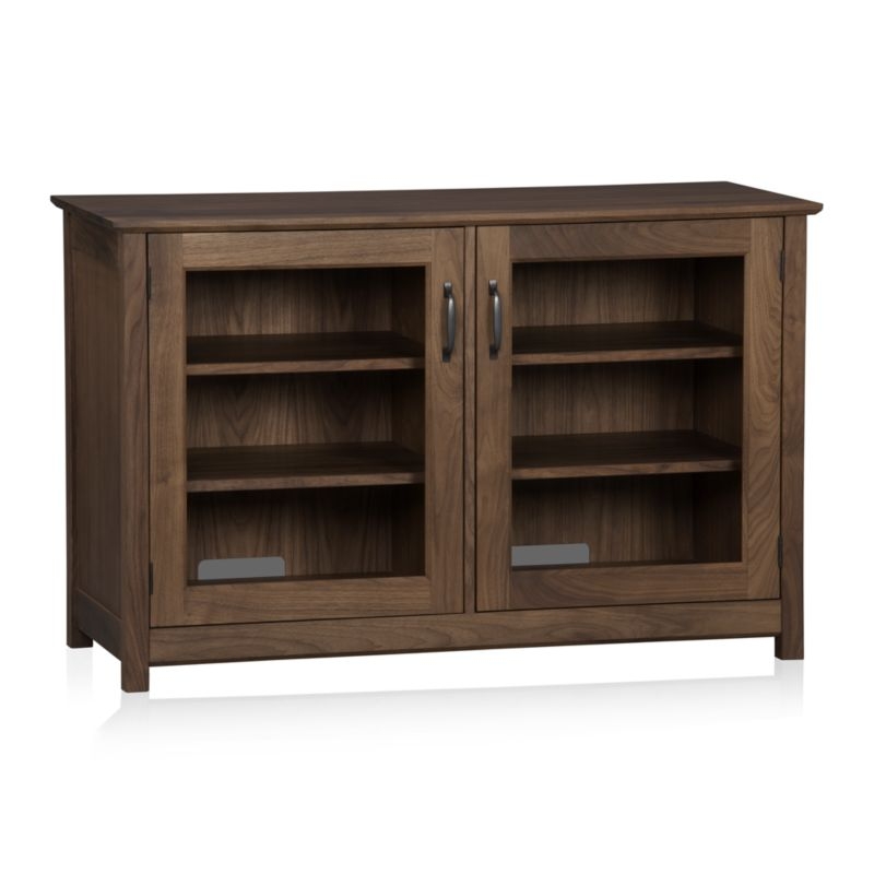 Ainsworth Walnut 47" Media Console with Glass/Wood Doors - Image 4