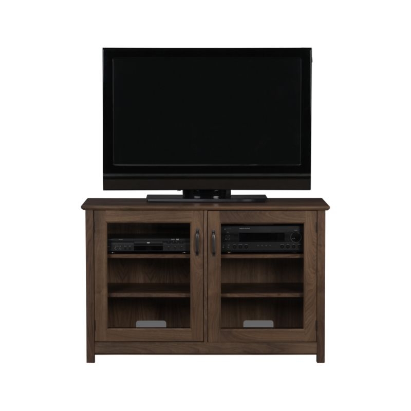 Ainsworth Walnut 47" Media Console with Glass/Wood Doors - Image 6