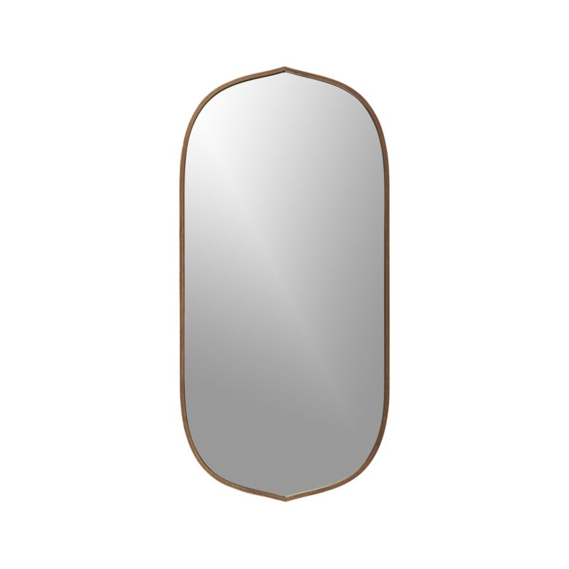 Penarth Walnut Oval Wall Mirror - Image 3