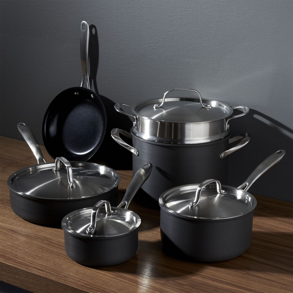 Cuisinart ® GreenGourmet™ 10-Piece Hard-Anodized Non-Stick Cookware Set - Image 0