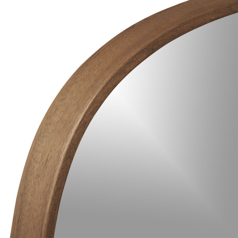 Penarth Walnut Oval Wall Mirror - Image 7