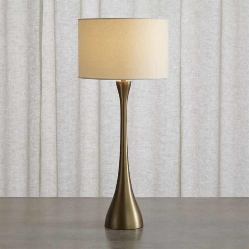 Melrose Brass Table Lamp - Image 1