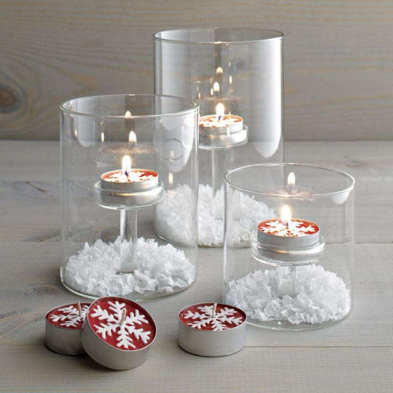 Elsa Small Glass Tealight Candle Holder - Image 5