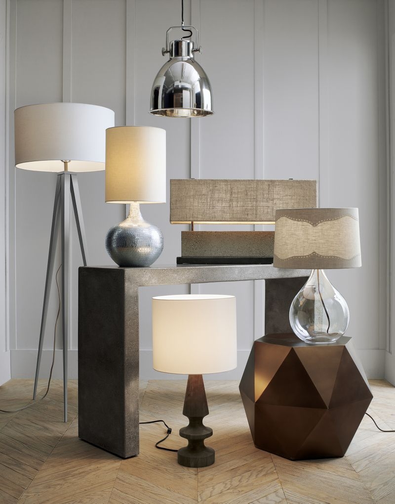 Theo Grey Floor Lamp - Image 3