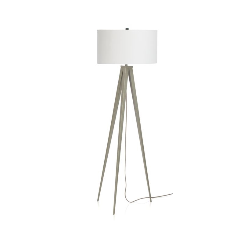 Theo Grey Floor Lamp - Image 5