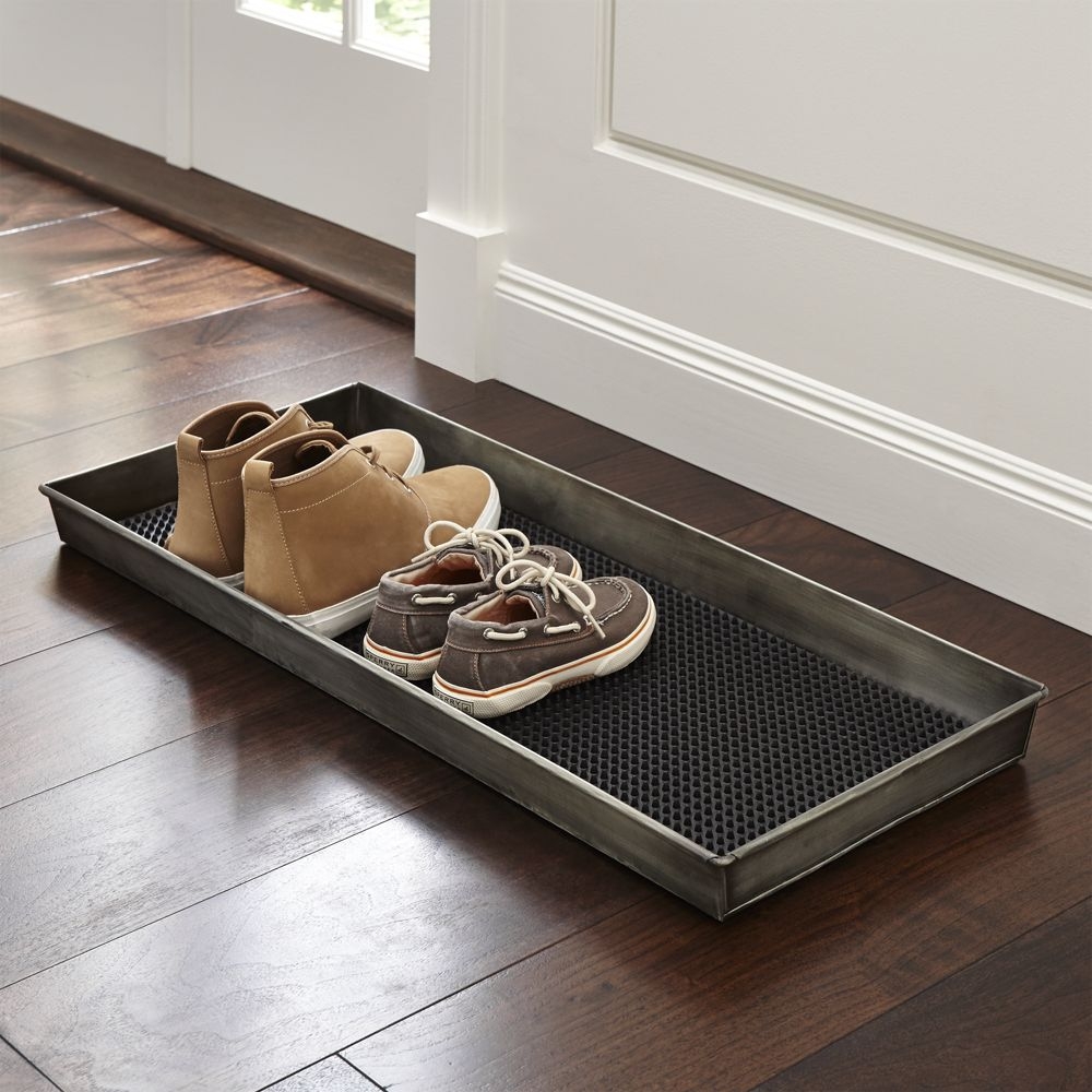Zinc Boot Tray with Liner - Image 0