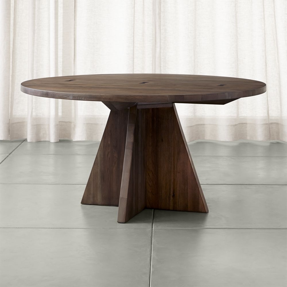 Monarch Shiitake 60" Round Dining Table - Image 0