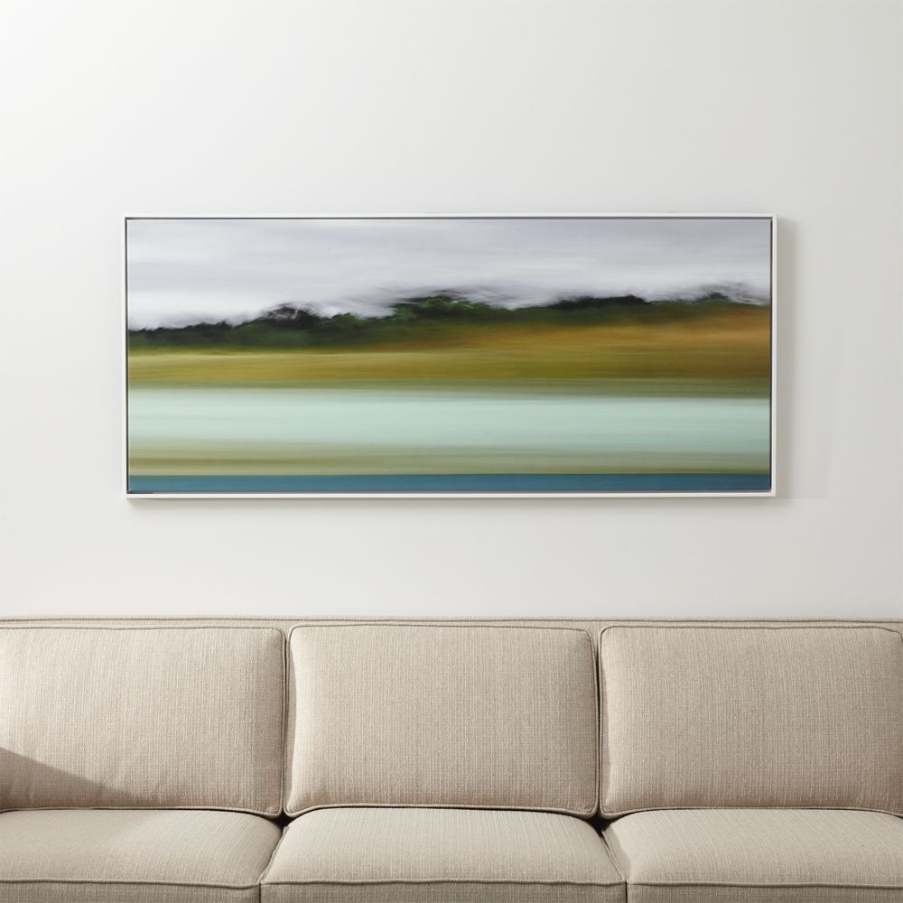 'Letter Home' Framed Canvas Wall Art Print 58"x1.5" by David Diskin - Image 0