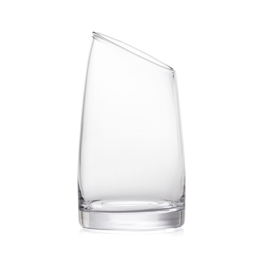 Slant Medium Glass Vessel - Image 0