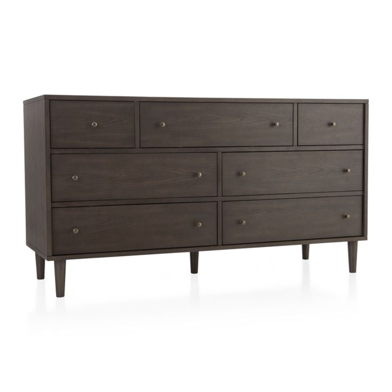 Barnes Smoke Brown 7-Drawer Dresser - Image 2