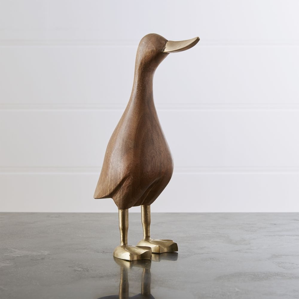 Large Wood Mallard Duck - Image 0