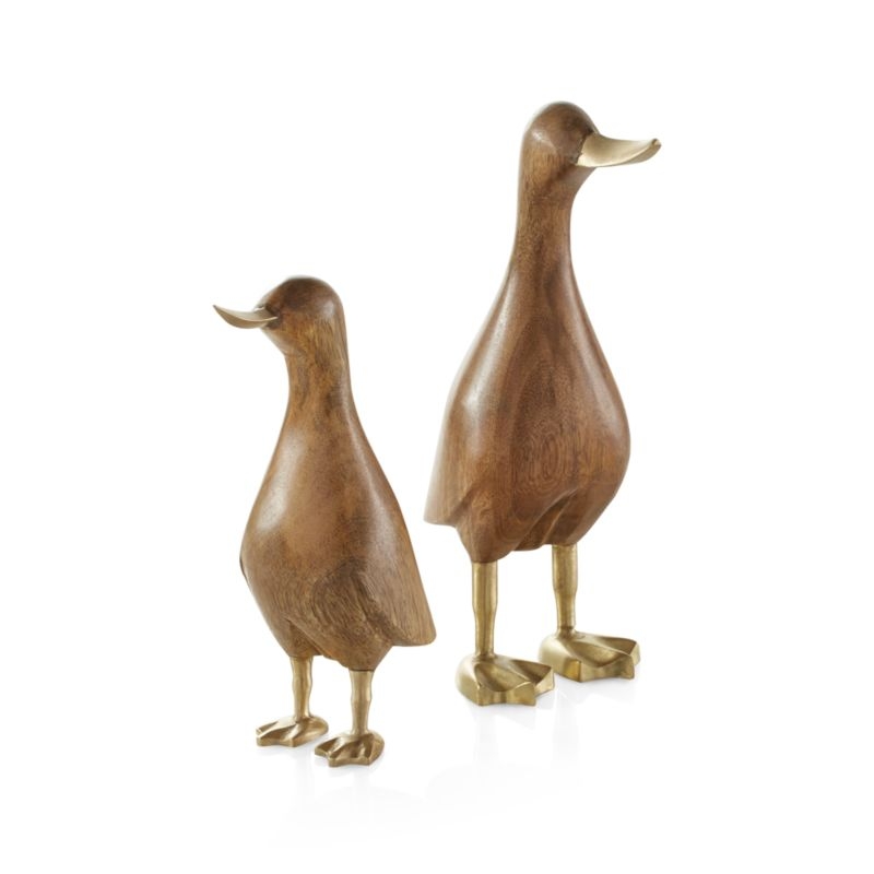 Large Wood Mallard Duck - Image 2