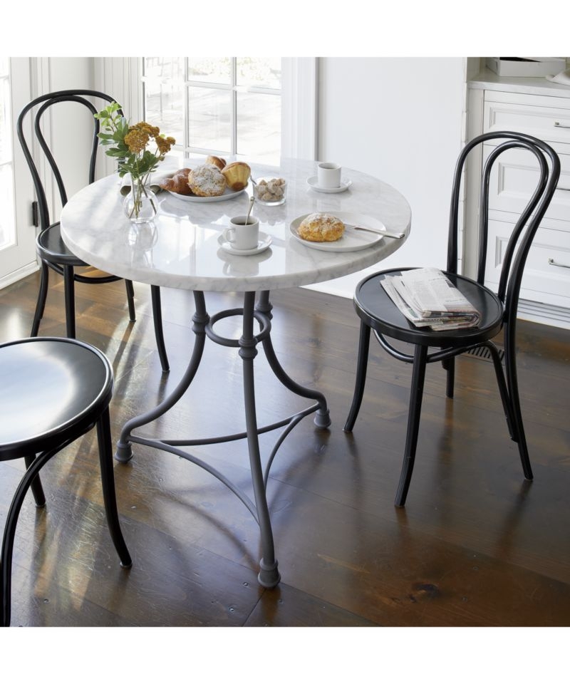 French Kitchen Round Bistro Table - Image 1