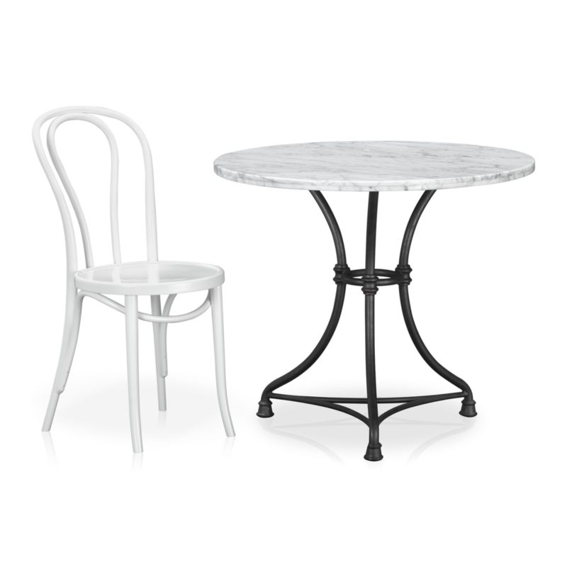 French Kitchen Round Bistro Table - Image 5