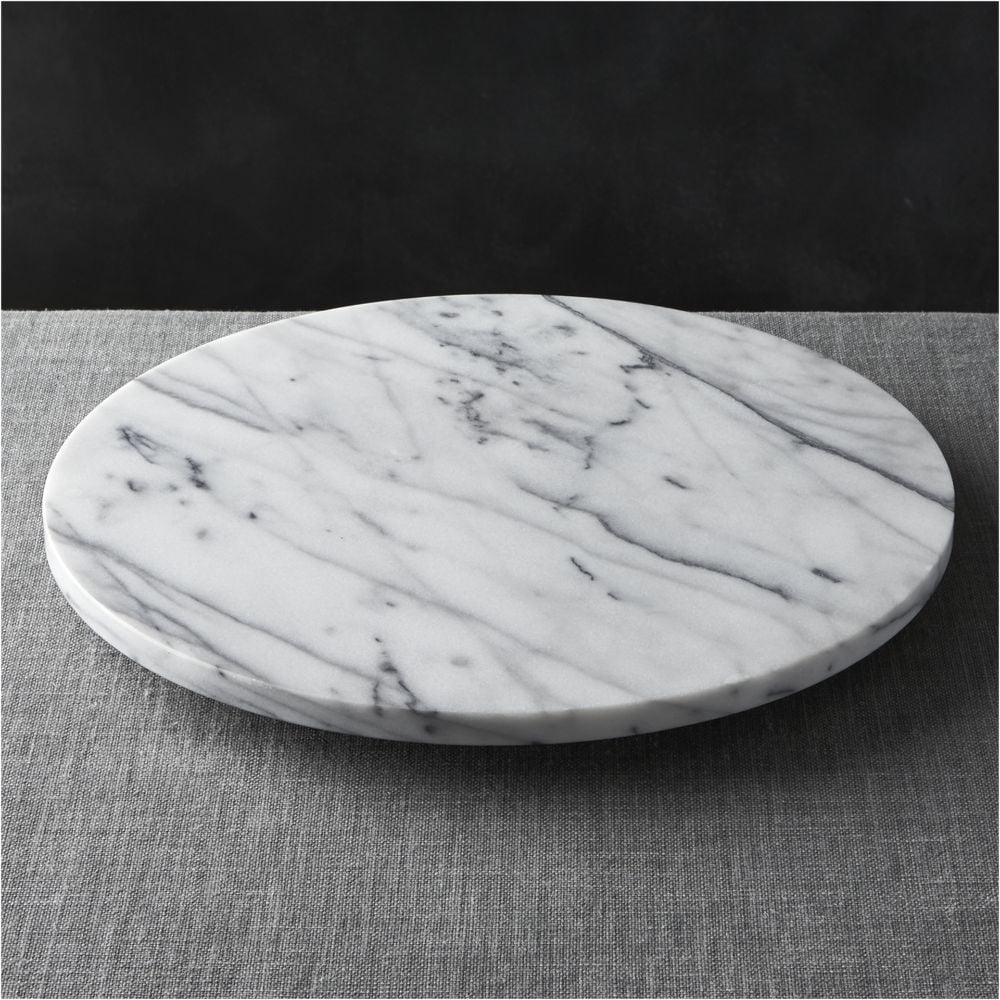 French Kitchen Marble Lazy Susan - Image 0