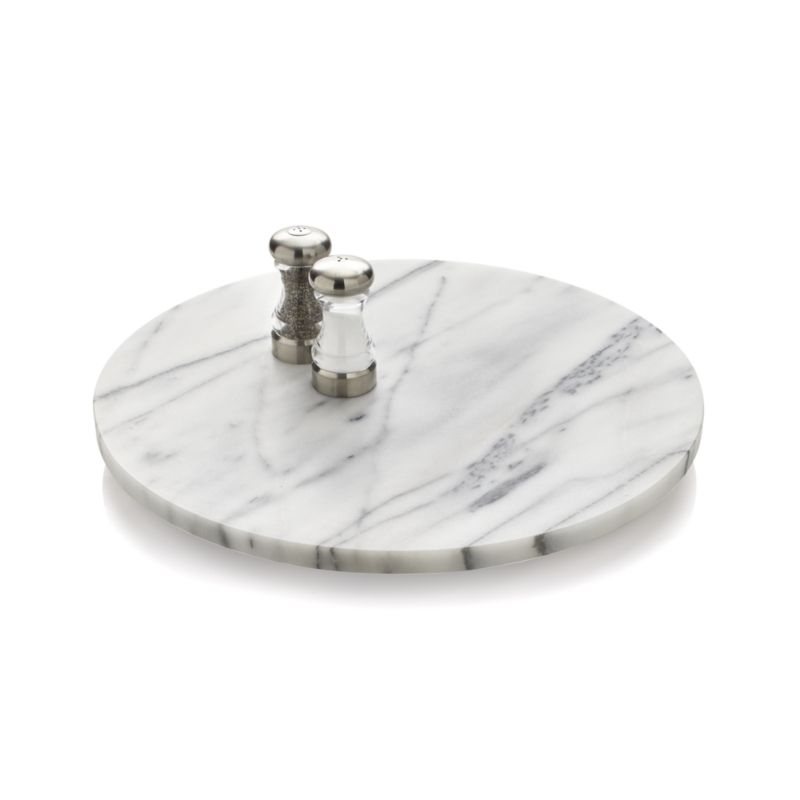French Kitchen Marble Lazy Susan - Image 2