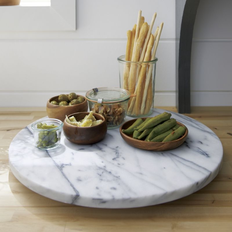 French Kitchen Marble Lazy Susan - Image 11