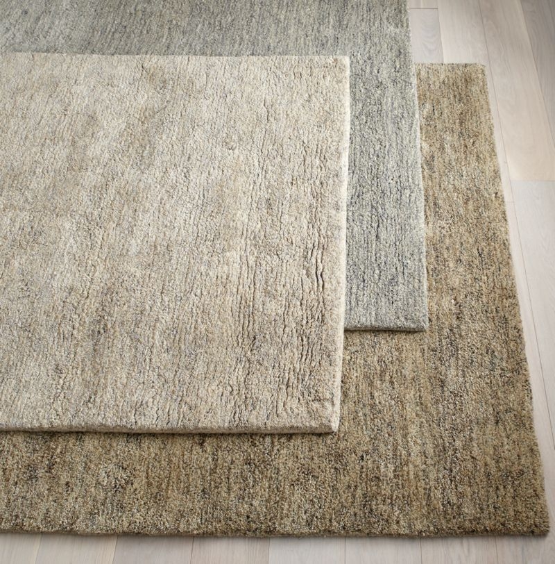 Parker Neutral Wool 6'x9' Area Rug - Image 1
