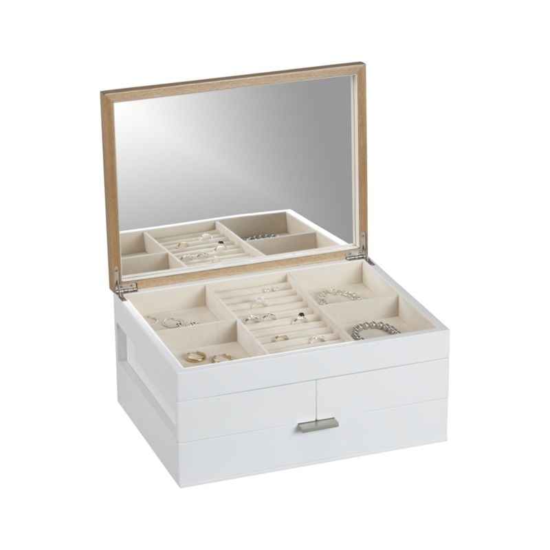 Selma White Jewelry Box - Image 2