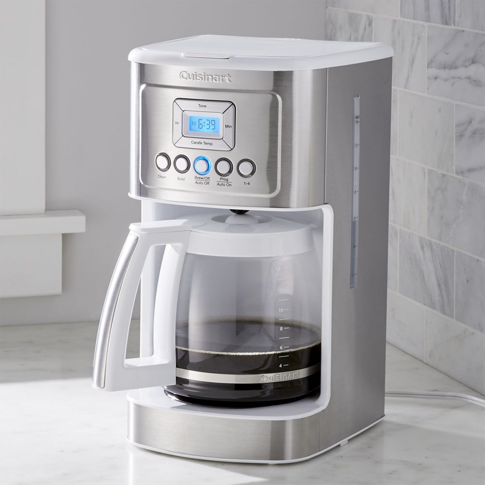 Cuisinart ® PerfecTemp ® White 14-Cup Programmable Coffee Maker - Image 0