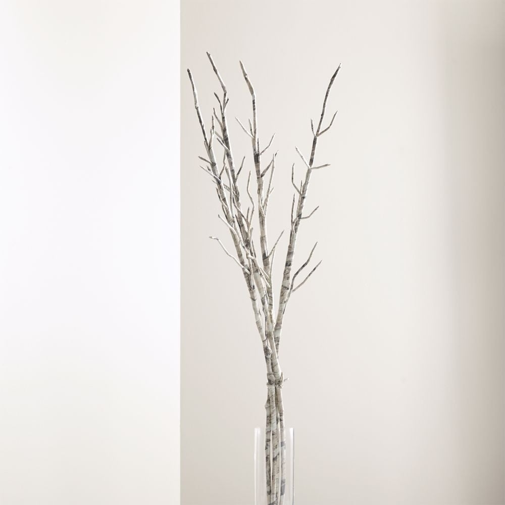 Faux Birch Branches set of 4 - Image 0