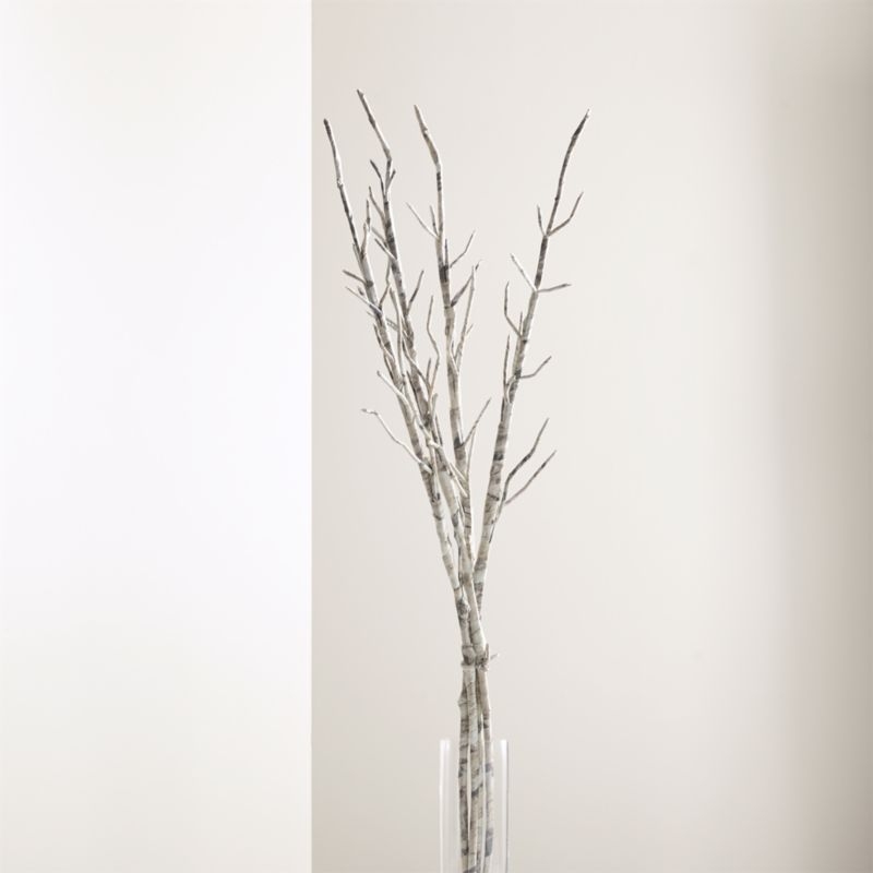 Faux Birch Branches, Set of 4 - Image 1