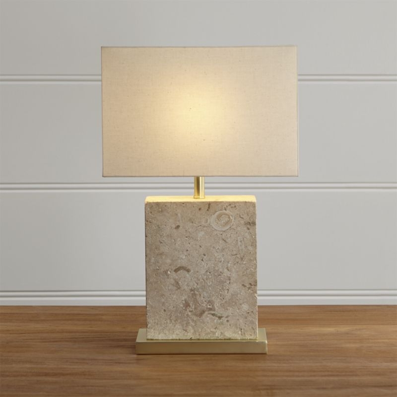 Mactan Stone Table Lamp - Image 1