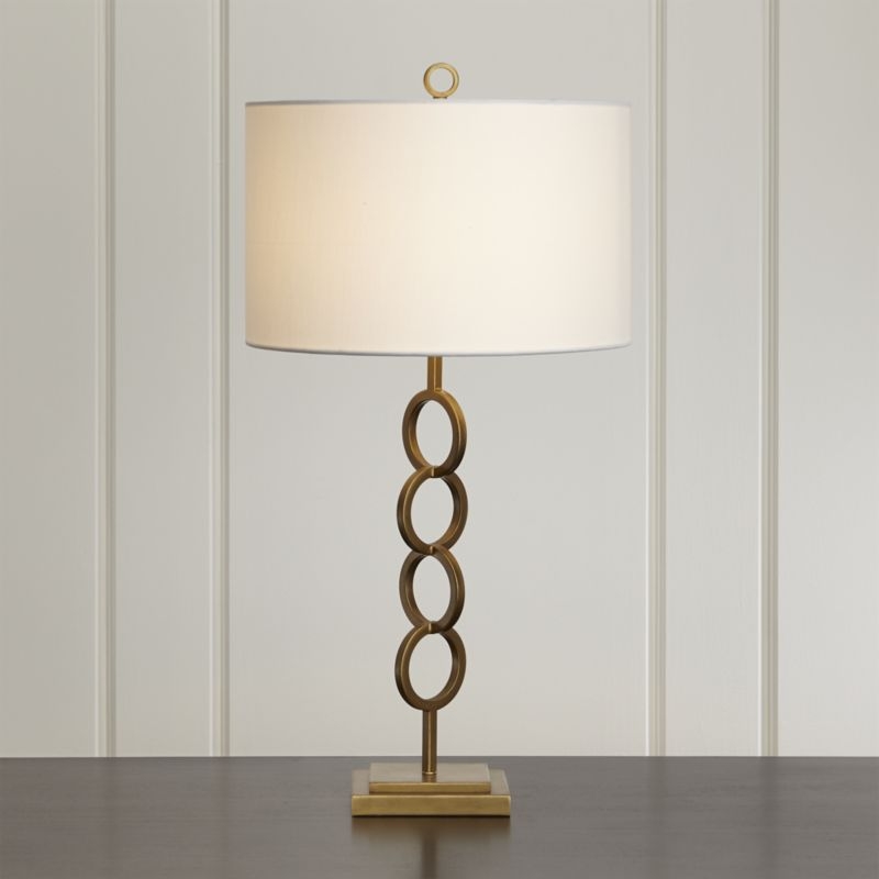 Axiom Brass Table Lamp - Image 1