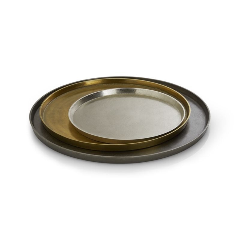 Element Metal Silver Tray - Image 4