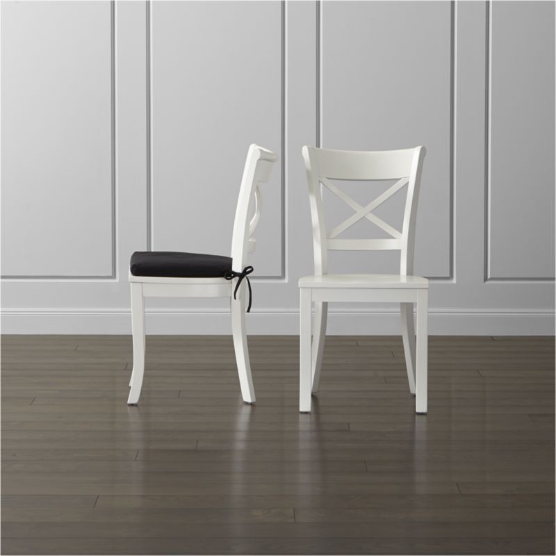 Vintner White Wood Dining Chair - Image 1