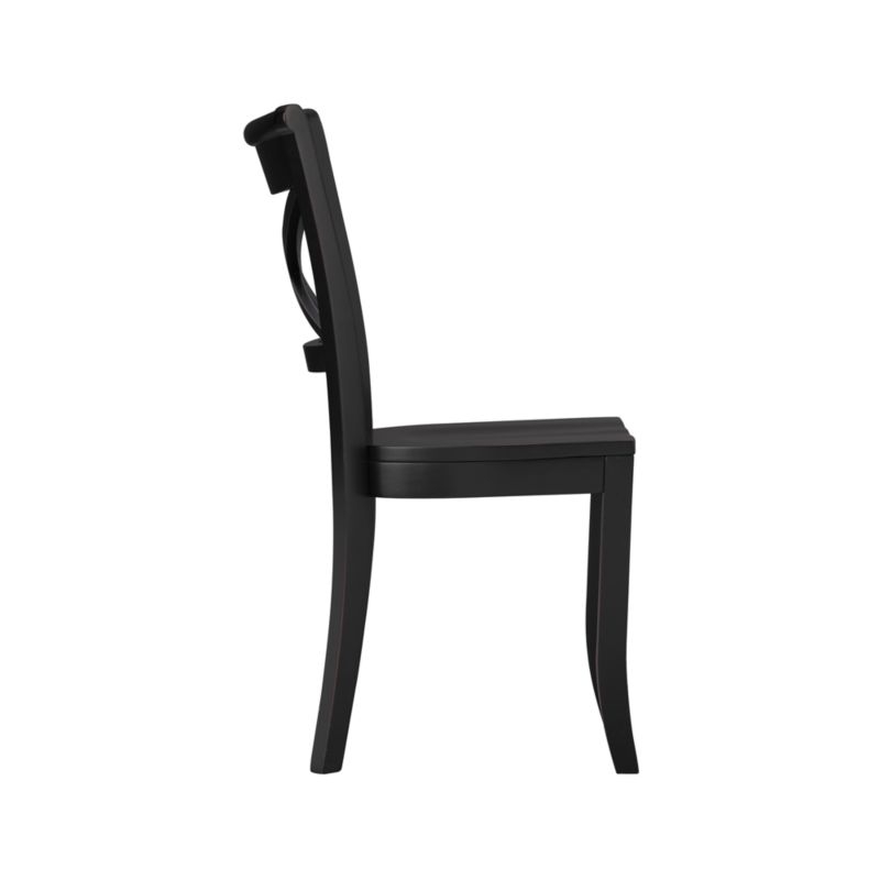 Vintner Black Wood Dining Chair - Image 3
