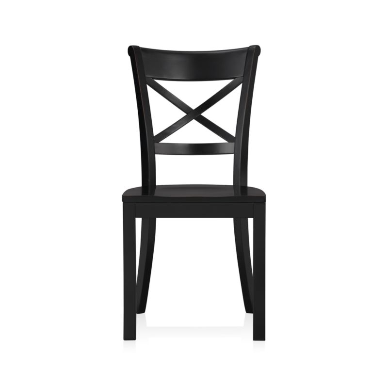 Vintner Black Wood Dining Chair - Image 4