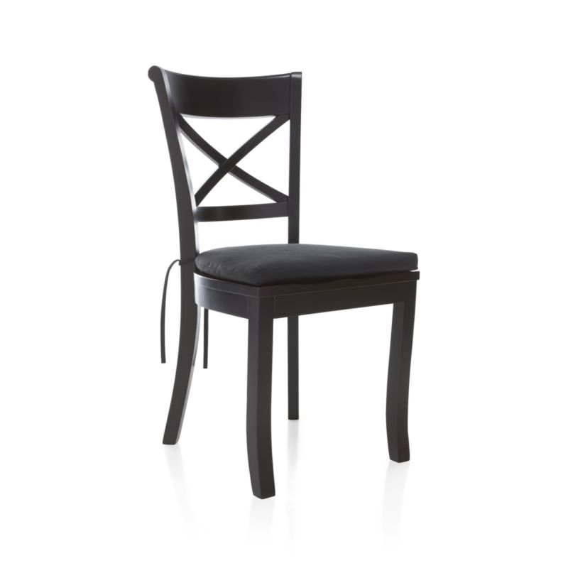 Vintner Black Wood Dining Chair - Image 5