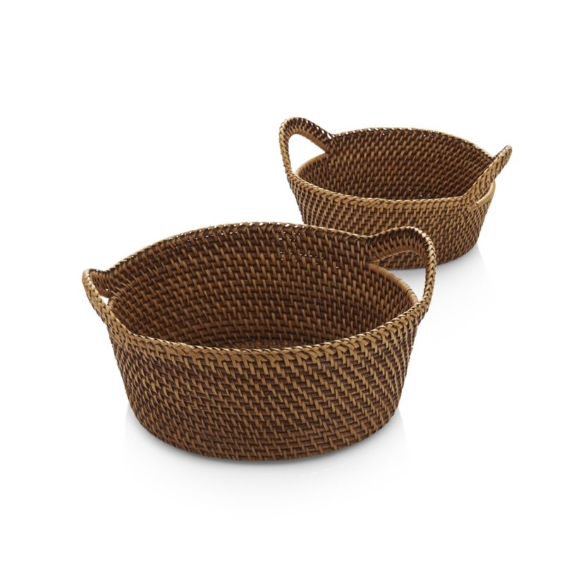 Artesia Small Honey Bread Basket - Image 2