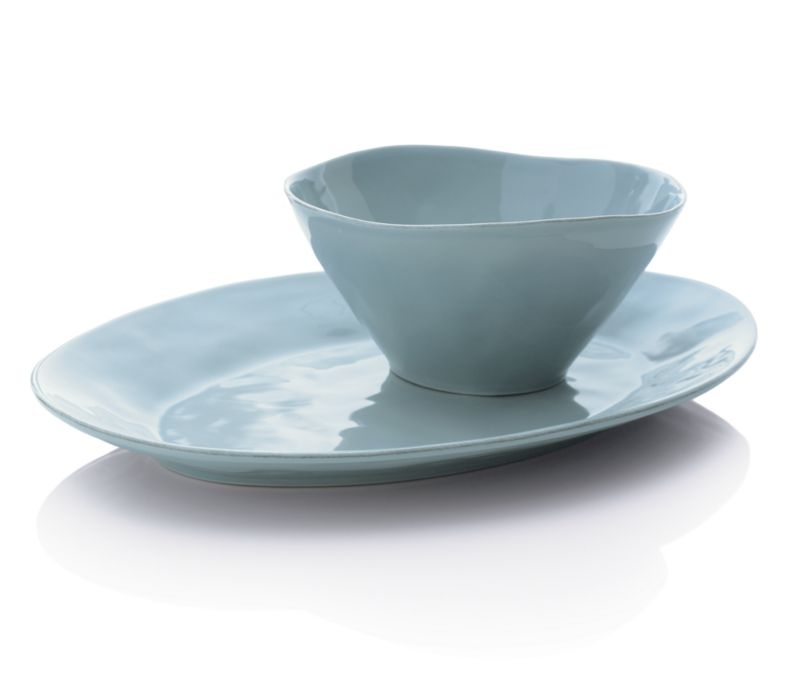 Marin Blue 16-Piece Dinnerware Set - Image 9
