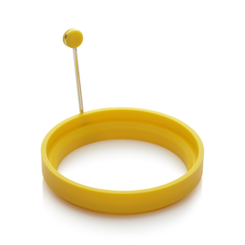 Yellow Silicone Pancake/Egg Ring - Image 2